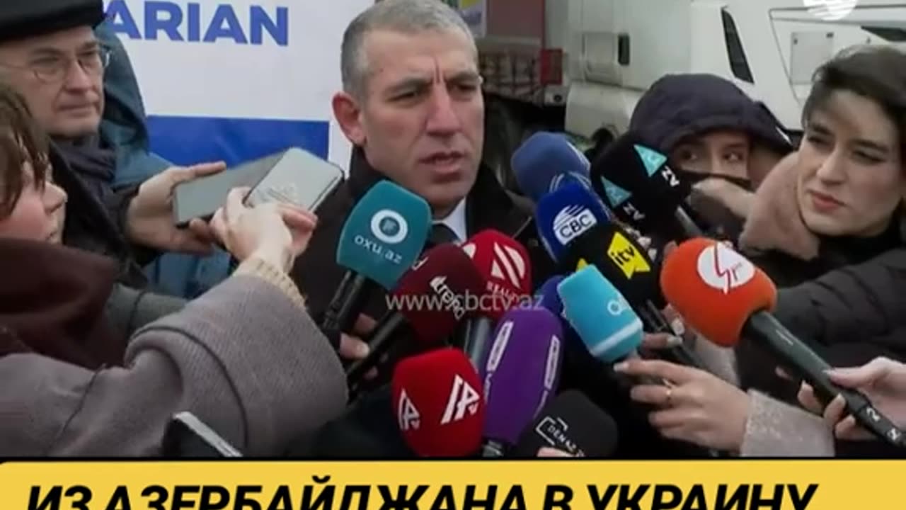 АЗЕРБЕЙДЖАН ДОСТАВИ ХУМАНИТАРНА ПОМОЩ НА УКРАЙНА