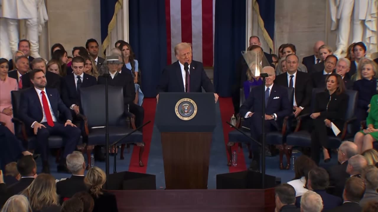 PRESIDENT TRUMP FULL INAUGURATION SPEECH