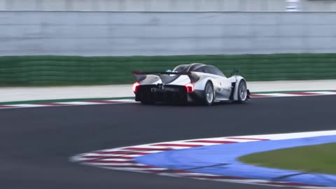 NEW Pagani 2024 Huayra R Evo V12 Engine pure Sound 900HP on track extreme performance drive Lap 3