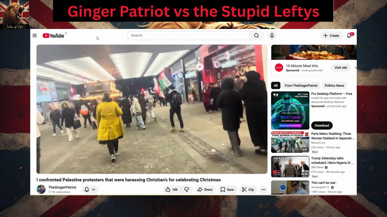 Ginger Patriot vs the Stupid Leftys
