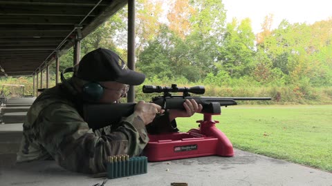 TC Compass rifle 308 Win. at 100&200 yards 5 R rifling