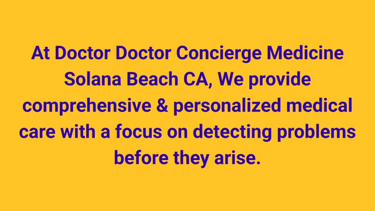 Doctor Doctor - #1 Concierge Medicine in Solana Beach, CA