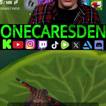 Fortnite's Big Leaf in Real Life - OnecaresDen's Hilarious Reality Check