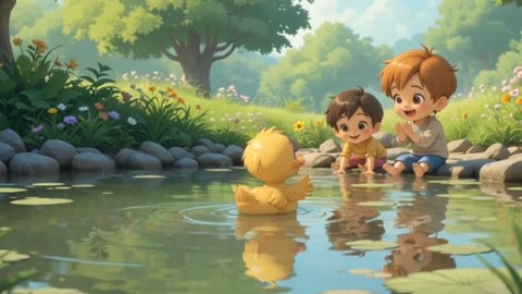Quack Quack” kids rhyme