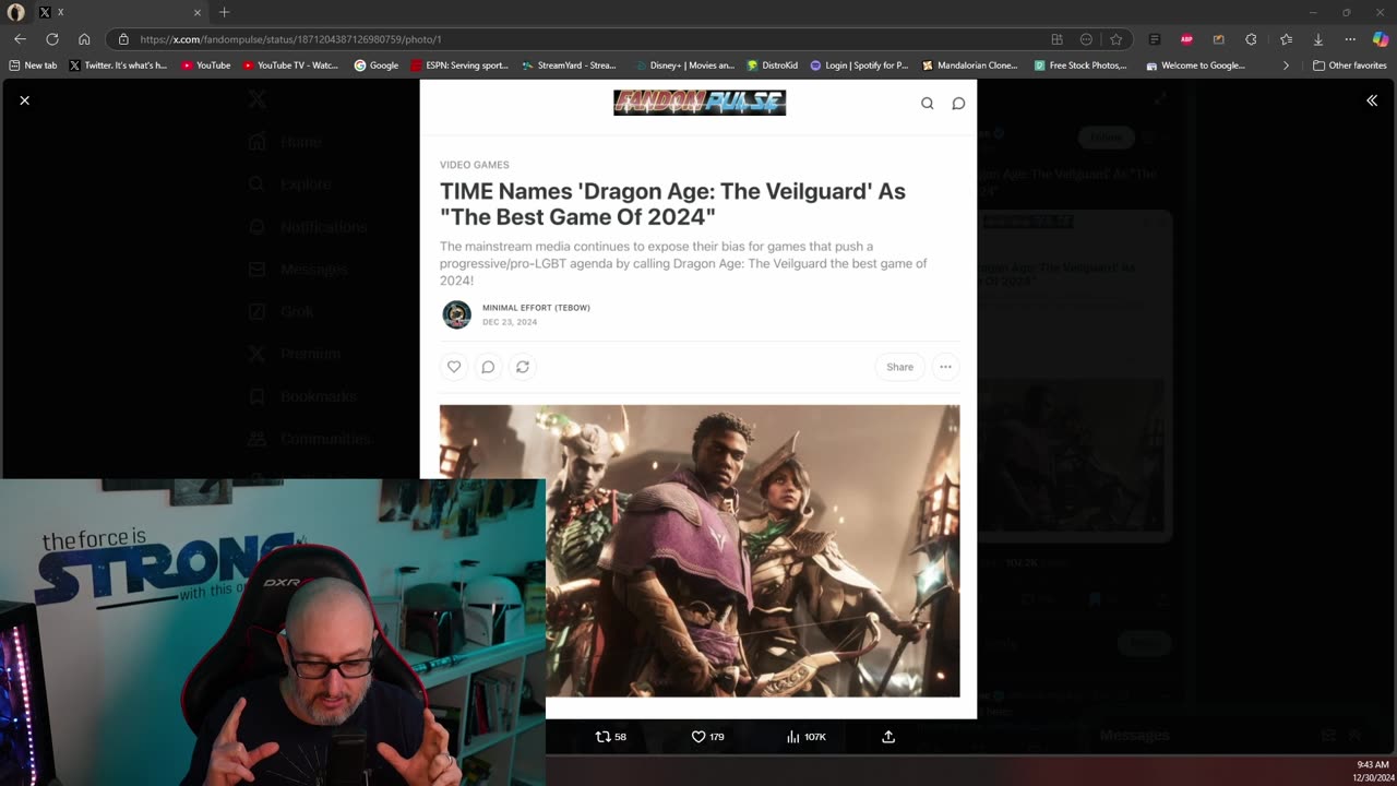 WAIT!? Dragon Age The Veilguard best game of 2024? Hold On...