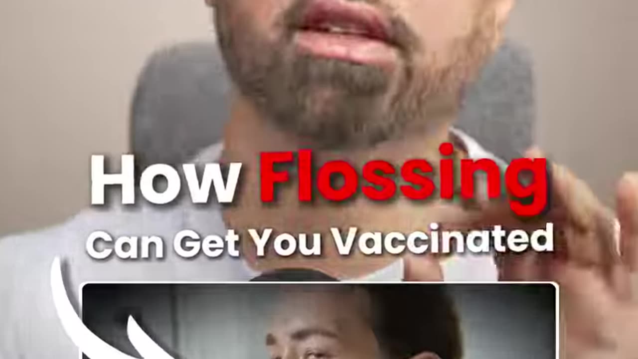 We’ve officially entered a world where flossing your teeth could mean you’re getting vaccinated.