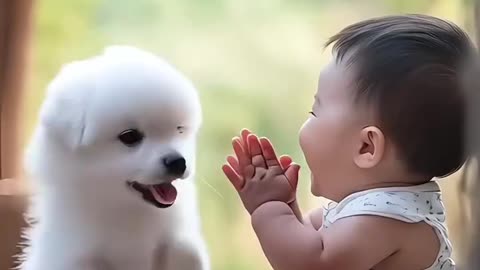 Baby_doggy_love_cute @smile