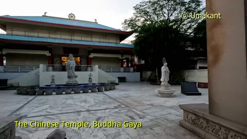 The Chinese Temple in Buddha Gaya