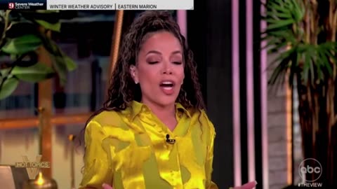 'The View' Co-Host Sunny Hostin: Trump Is a 'DEI Hire'