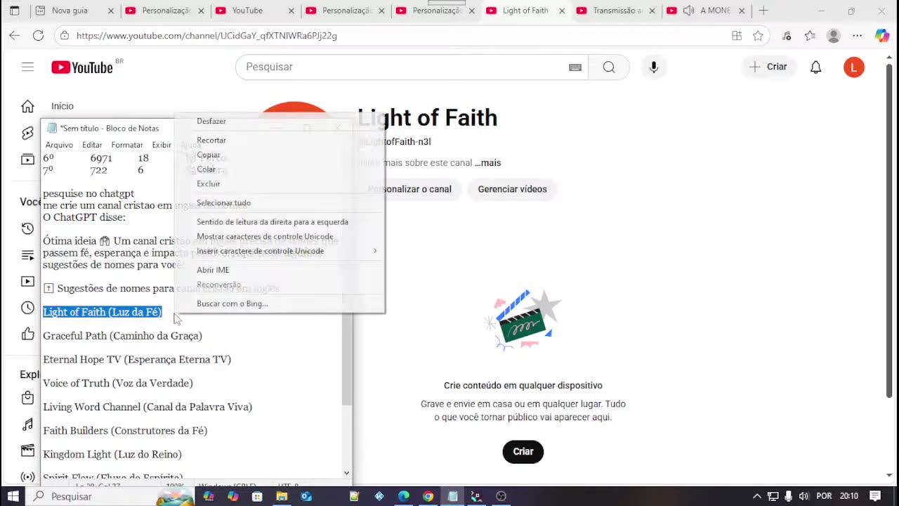 Cópia de Transmissão ao vivo de short cute criando canal de religiao completo.mp4