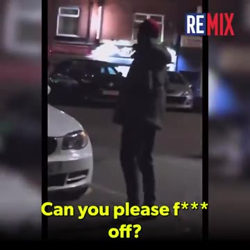 This fucking guy is following me Fucking creep