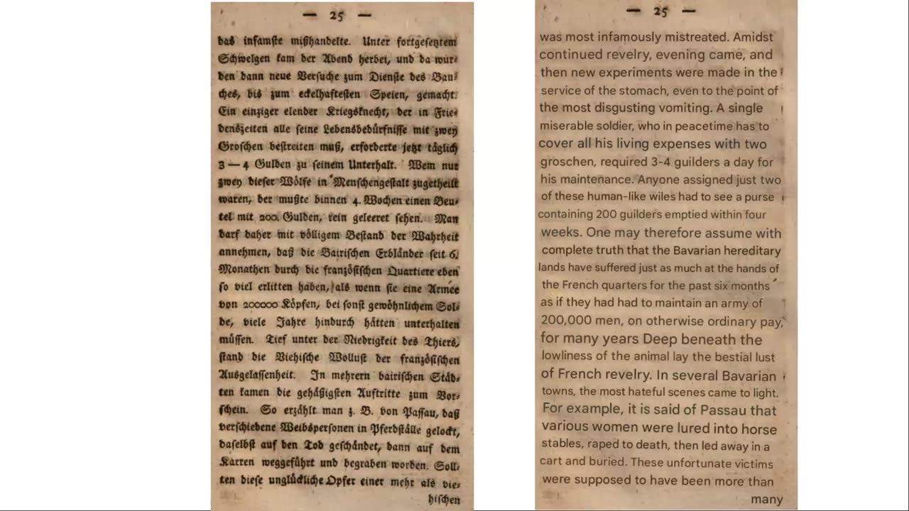 French Atrocities & Intrigues during the Napoleonic Wars 1806