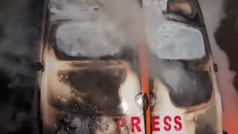 5 journalists were killed in the Israeli bombing of a broadcast vehicle