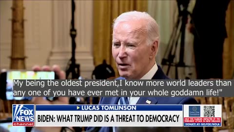 Biden snaps at reporter — This is unhinged!