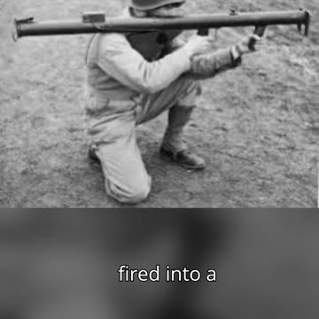 Pvt Cano with his rocket launcher