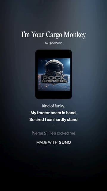 I'm Your Cargo Monkey