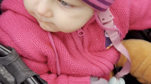 What’s Kayla Looking At? 👀 Baby Curiosity Moment