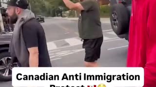 Canadians are starting to protest the migrant invasion…