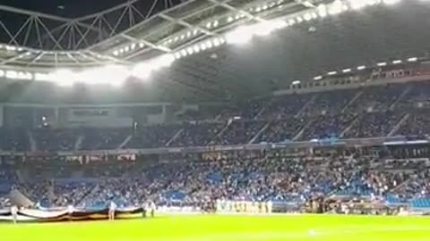 Real Sociedad vs Sheriff Tiraspol splendid atmosphere (UEFA Europa League)