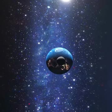 Art of the universe Space painting Moving wallpapers