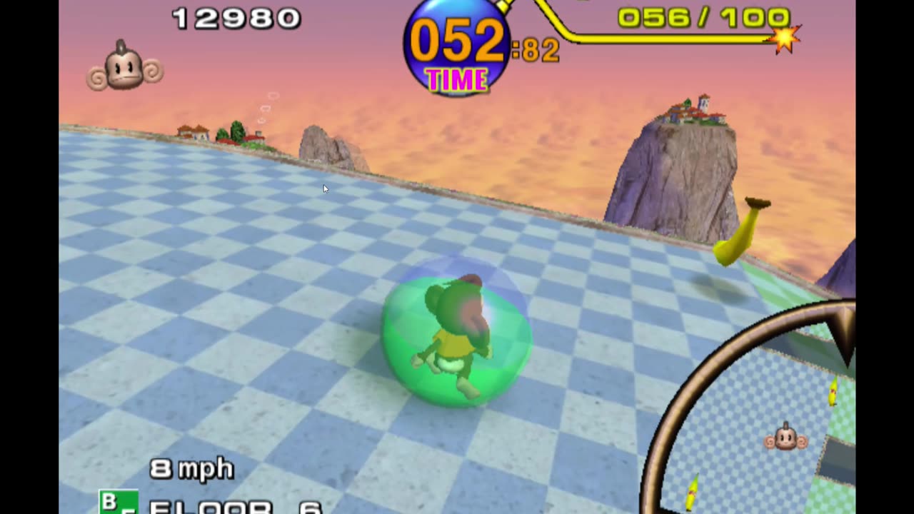 Super Monkey Ball gameplay on gamecube