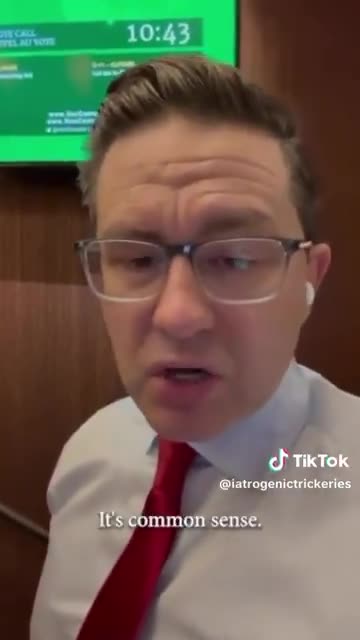 Canadian Conservative leader- Carney's Liberals have shut down debate over "CENSORING the INTERNET" bill.