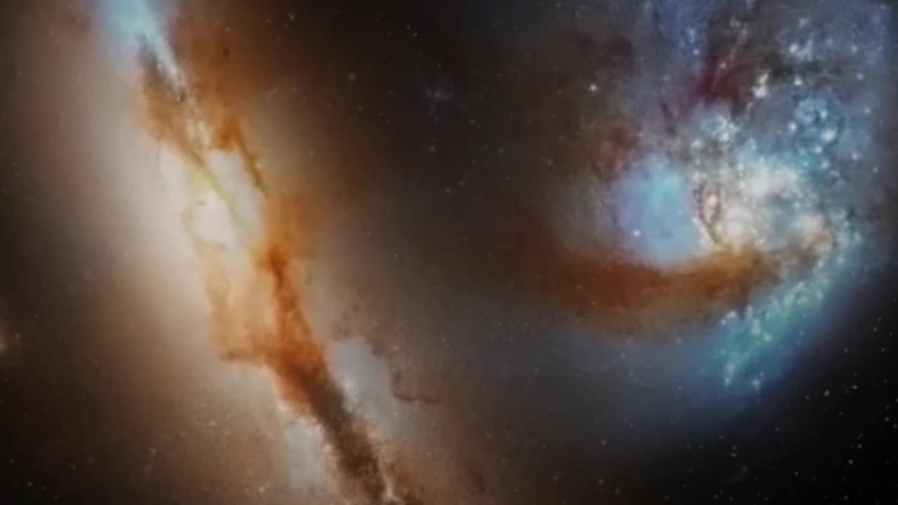Two Cosmic Crashes—Caught by Hubble!