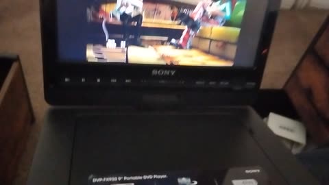 Repaired portable dvd player