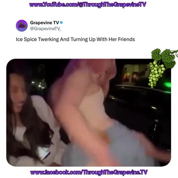 Ice Spice Twerking And Turning Up With Her Friends