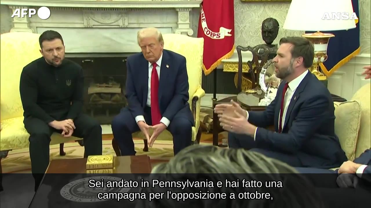 Trump caccia Zelensky dalla Casa Bianca