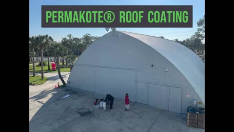 How to Paint a Quonset Hut with a Roof Coating