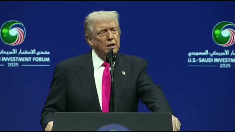 President Trump "We Took Away The Dark Cloud of Iran From Saudi Arabia"