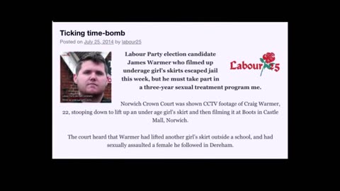 IT SEEMS THE #LABOUR PARTY ARE 1 OF THE LARGEST GROOMING GANGS IN THE UK.