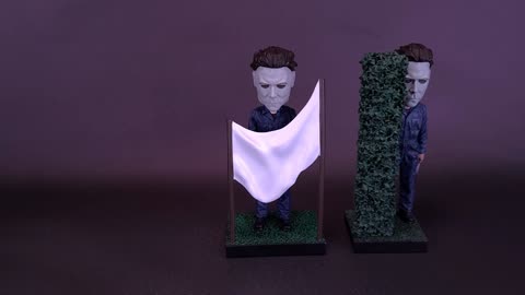 Royal Bobbles Halloween Michael Myers With Sheet Bobblehead