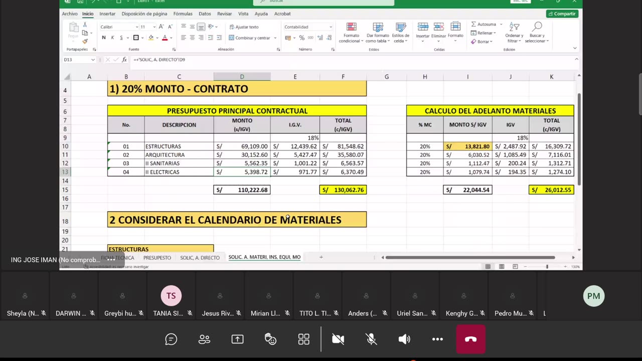 18 Nov 2025 - Clase 2 - Liquidacion de Obras Públicas
