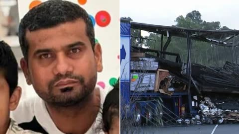 Indian truck driver dies after losing control and crashing into rest stop