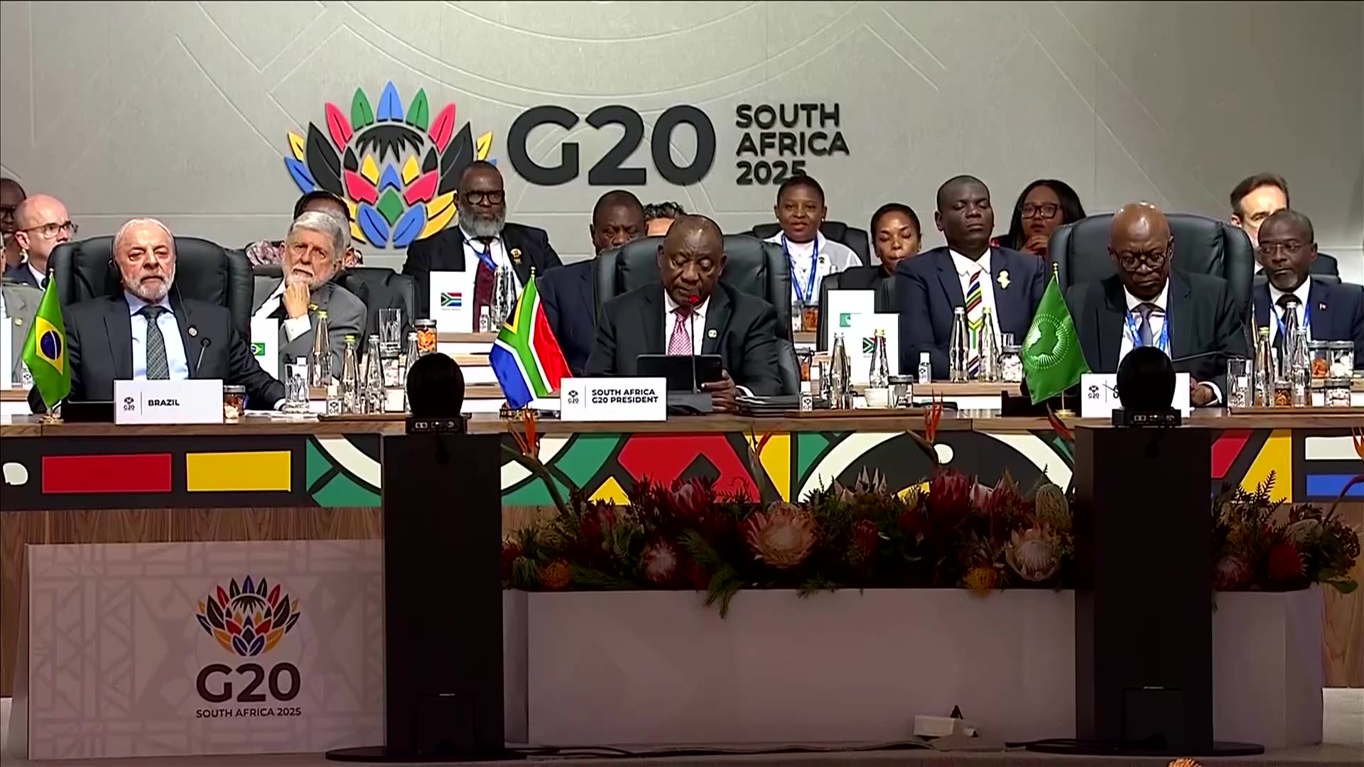 G20 ends with commitment to multilateralism, despite US no show