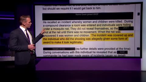 SAS 'tried to suppress Afghanistan war crimes evidence', inquiry told