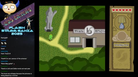 Flashstravaganza 2025 - Zelda and the Lampshade of no Real Significance