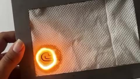 Shocking: DIY magical Fire Card 😱🔥| Fire birthday card #diy #viral #card #birthd