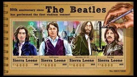 The Beatles on Stamps - Part 7