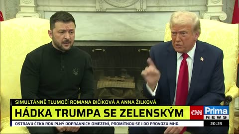 Hádka mezi Zelenským a Donaldem Trumpem ( NEUMÍTE ANÍ ŘÍCT DĚKUJI )