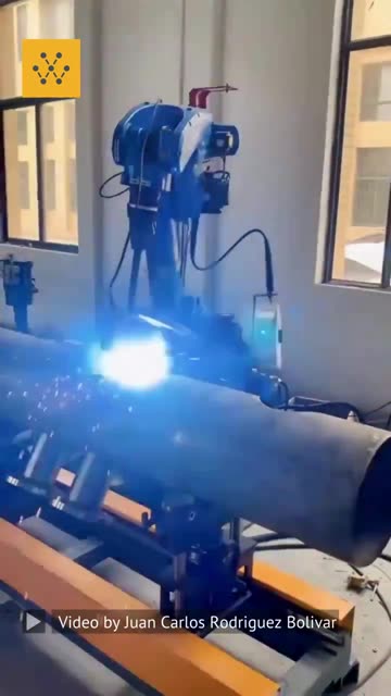 Demonstration of the robot welder