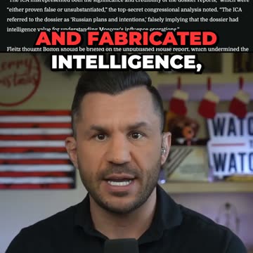 Russiagate Fueled by FAKE DOSSIER