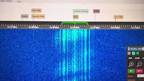 464.550 Voice Comms + Data Bursts Very Busy Frequency UHF Business Band 08 01