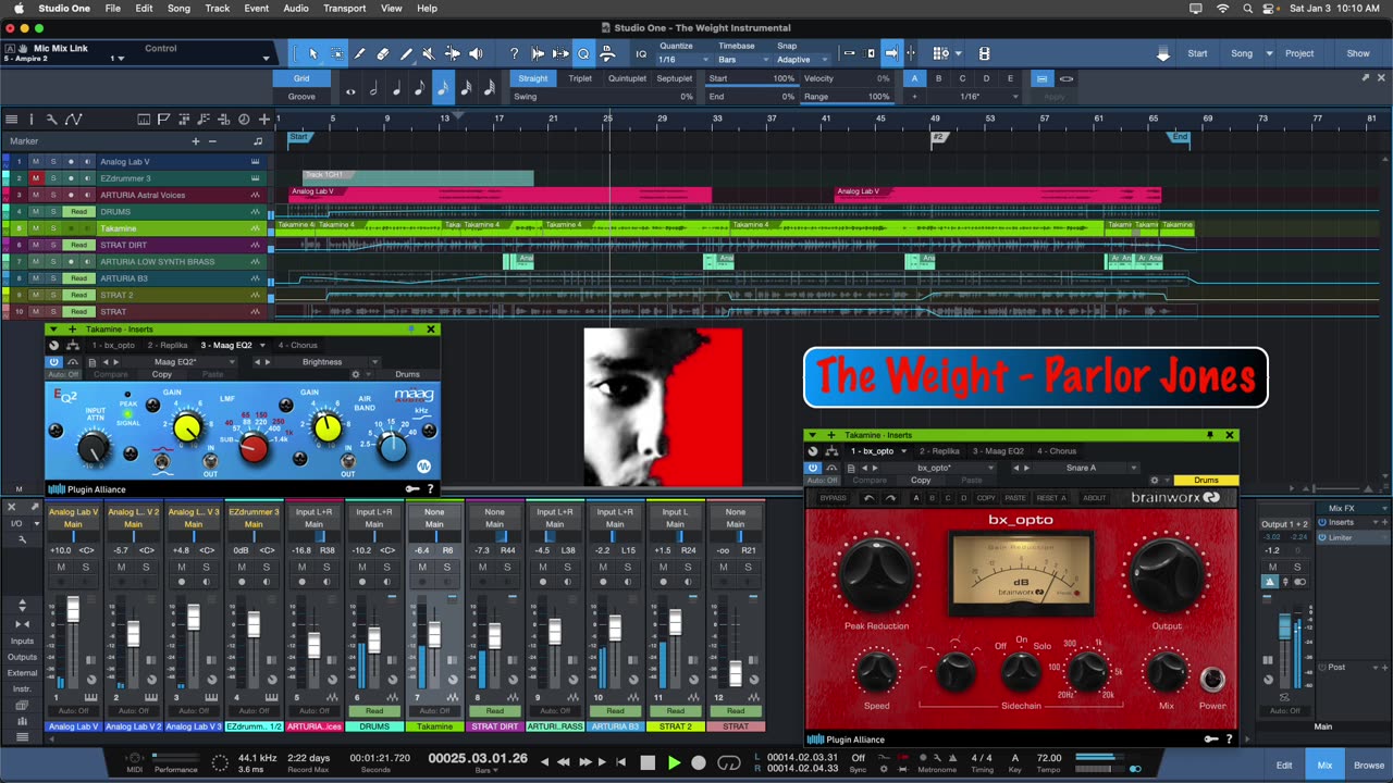 The Weight (Instrumental) - Parlor Jones