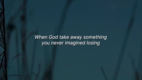 Trust the God