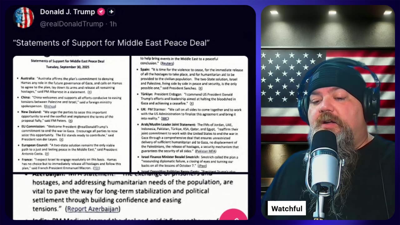 Trump Rips Dems on Shutdown, Musk Axes Netflix | October 01, 2025 | Day 254 of 1260