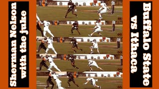 Prototype 309: Buffalo State's Sherman Nelson with the juke vs Ithaca