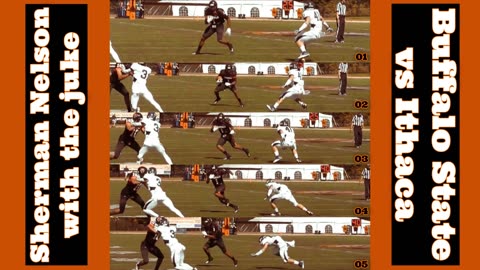 Prototype 309: Buffalo State's Sherman Nelson with the juke vs Ithaca